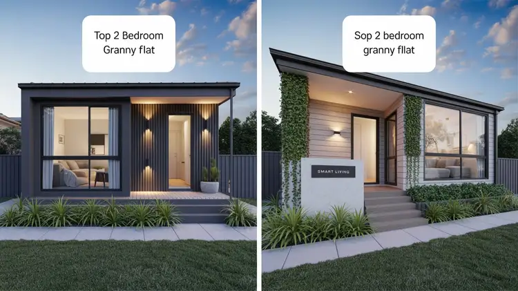 2 Bedroom Granny Flat Designs