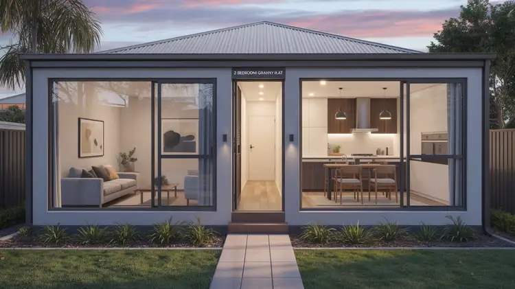 2 Bedroom Granny Flat Designs