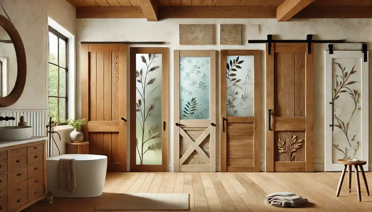 Bathroom Door Designs