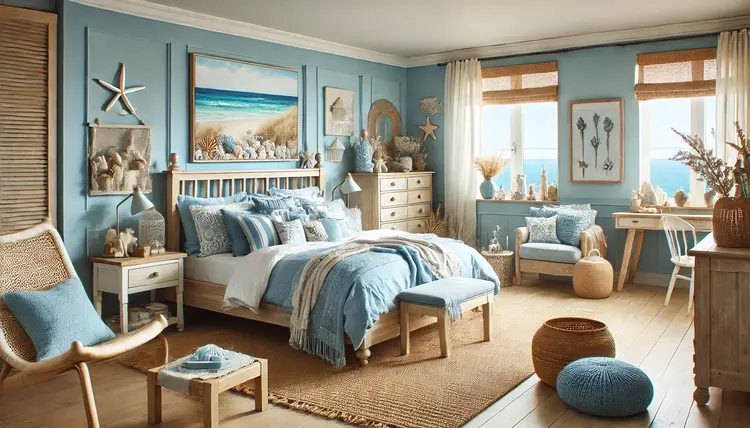Blue Bedroom Design