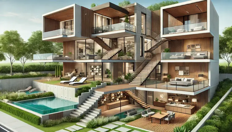 Split Level Home Designs