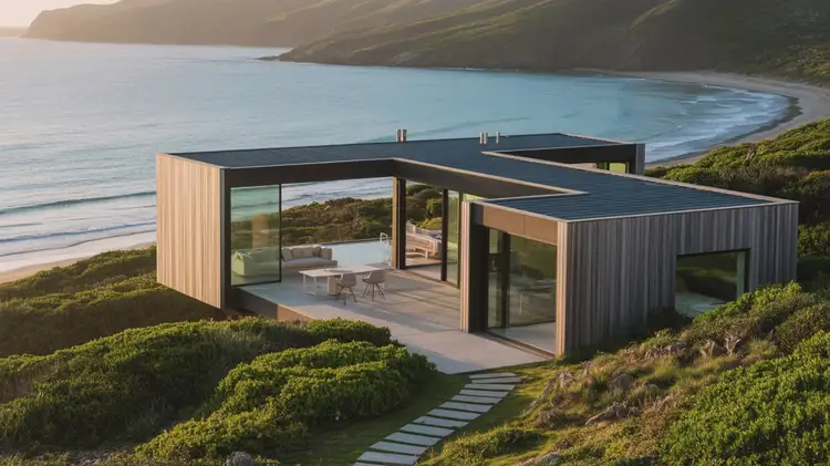 L Shaped Home Design
