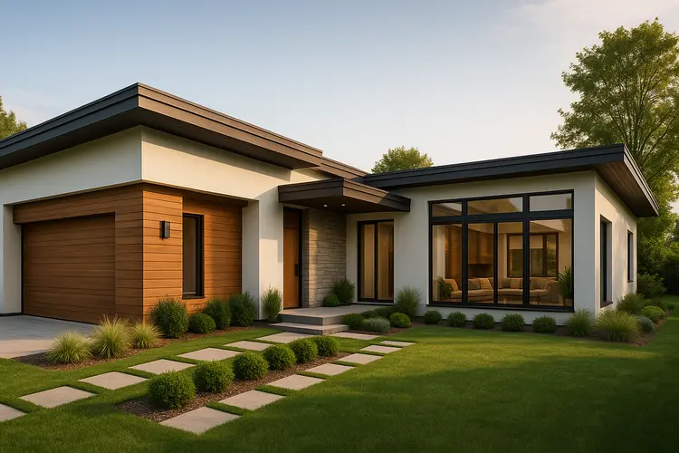 L Shaped Home Design