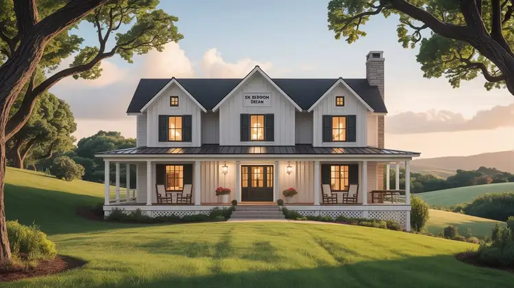 6-Bedroom House Designs