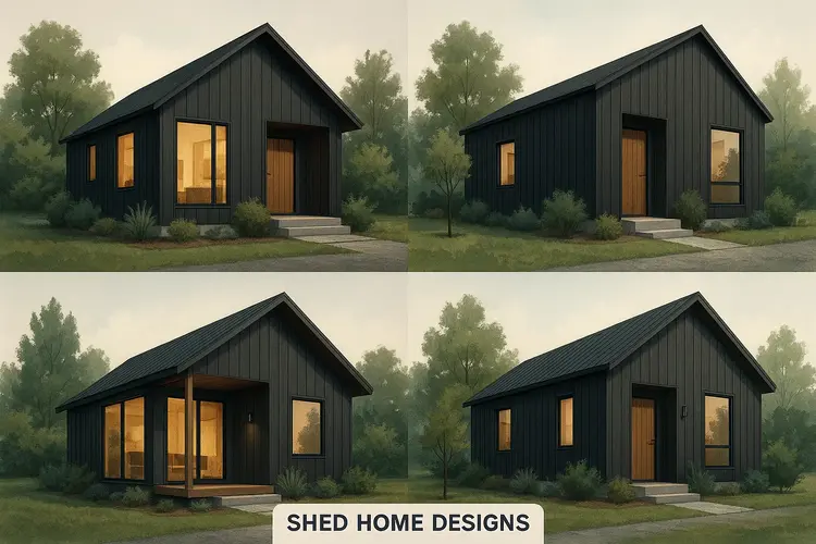Shed Home Designs