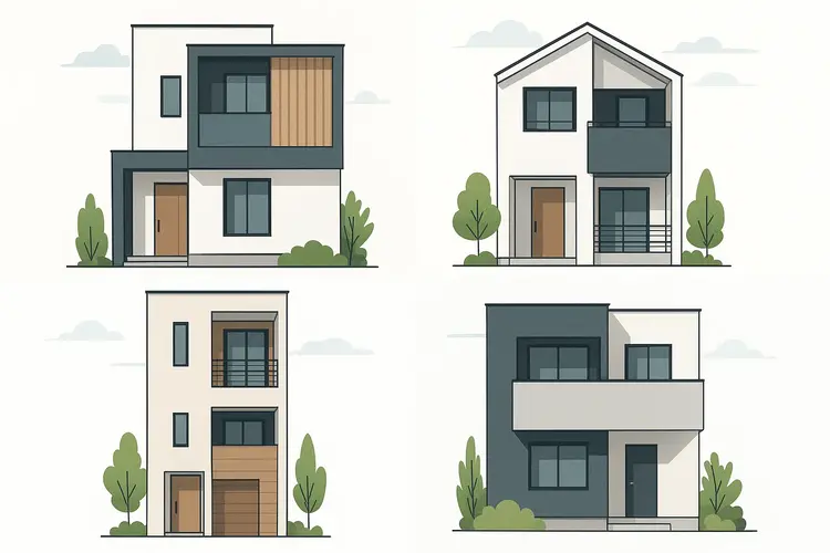 Narrow Block Home Designs