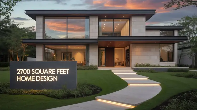 2700 Square Feet Home Design