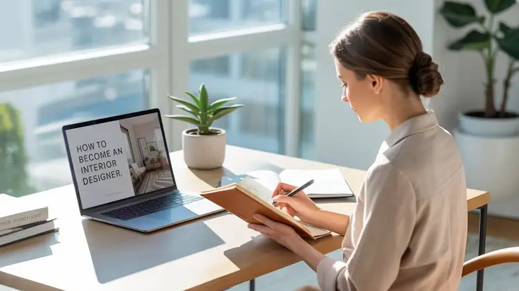 How to become an interior designer