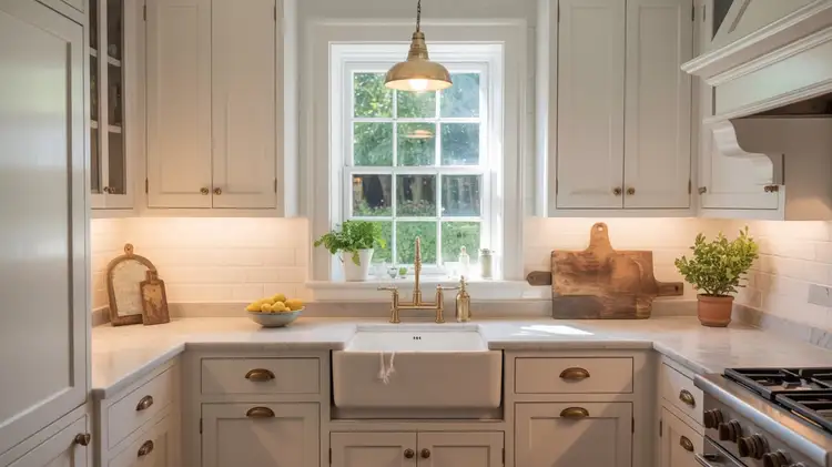 Small Hamptons Kitchens