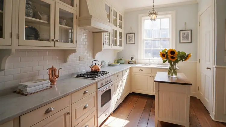 Small Hamptons Kitchens