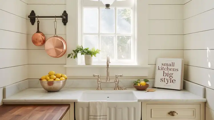 Small Hamptons Kitchens