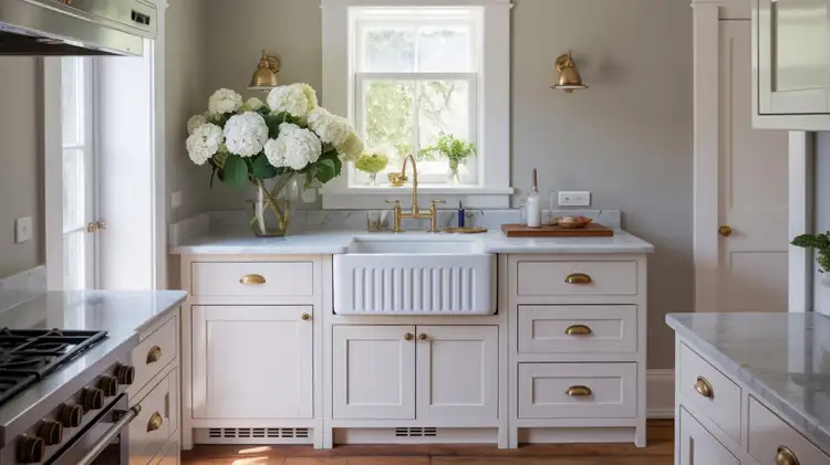 Small Hamptons Kitchens