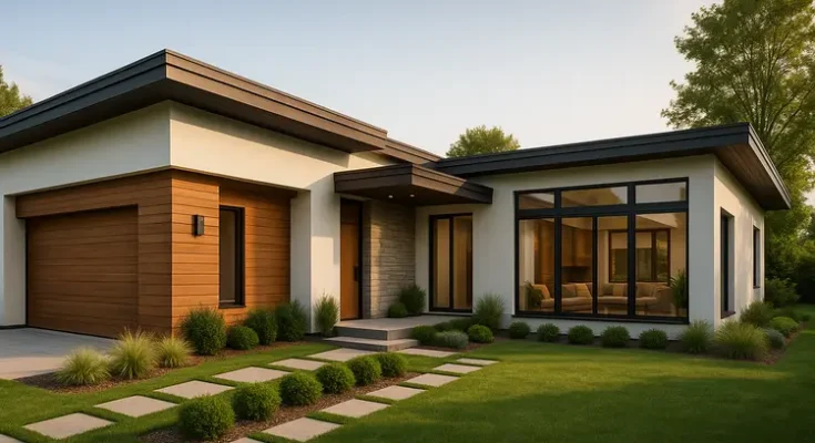 L Shaped Home Design