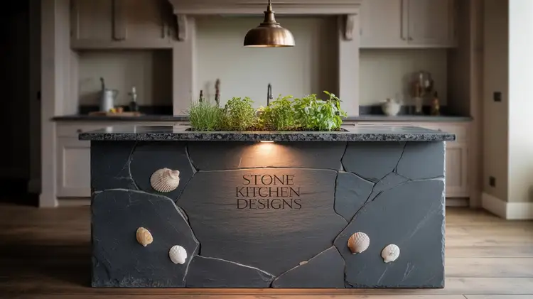 Stylish Stone Kitchen Designs | Natural & Elegant Look - Post Thumbnail