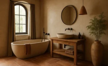 Earth Tone Bathroom Designs