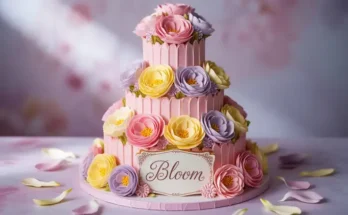 Flower Garden Cake Designs